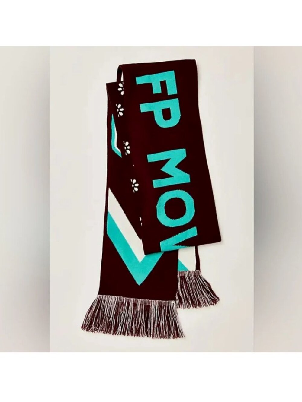 Free People NWT Movement Reversible Long Scarf 90"×8"
